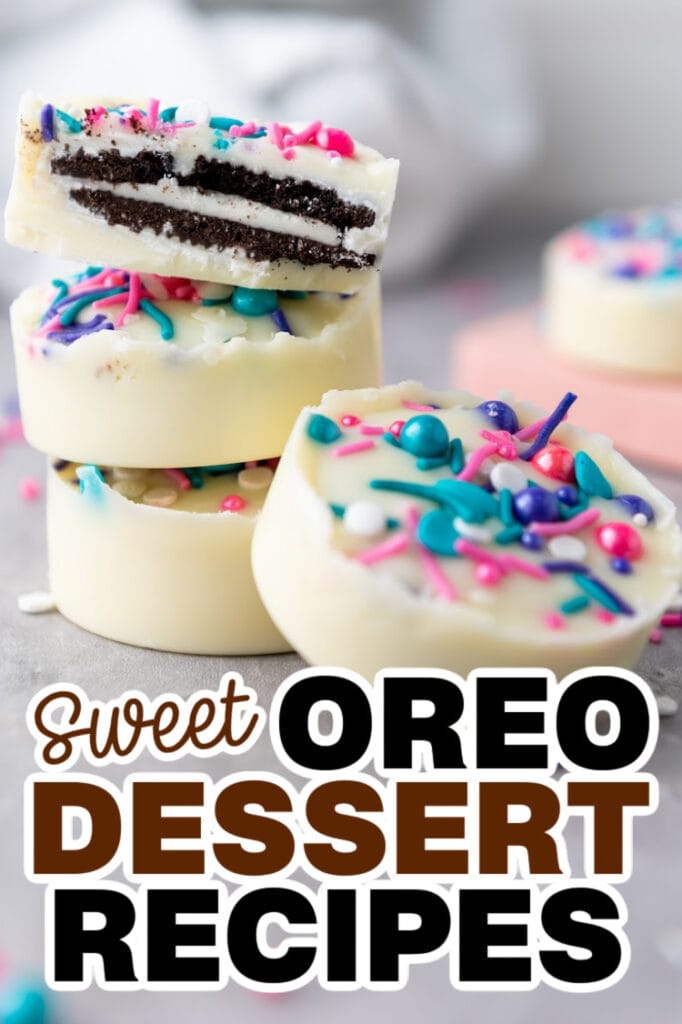 Oreo Dessert Recipes -Valentine's Day Chocolate Covered Oreos