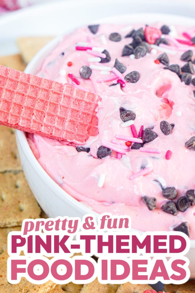 Pink Food Ideas-Pink Booty Dip