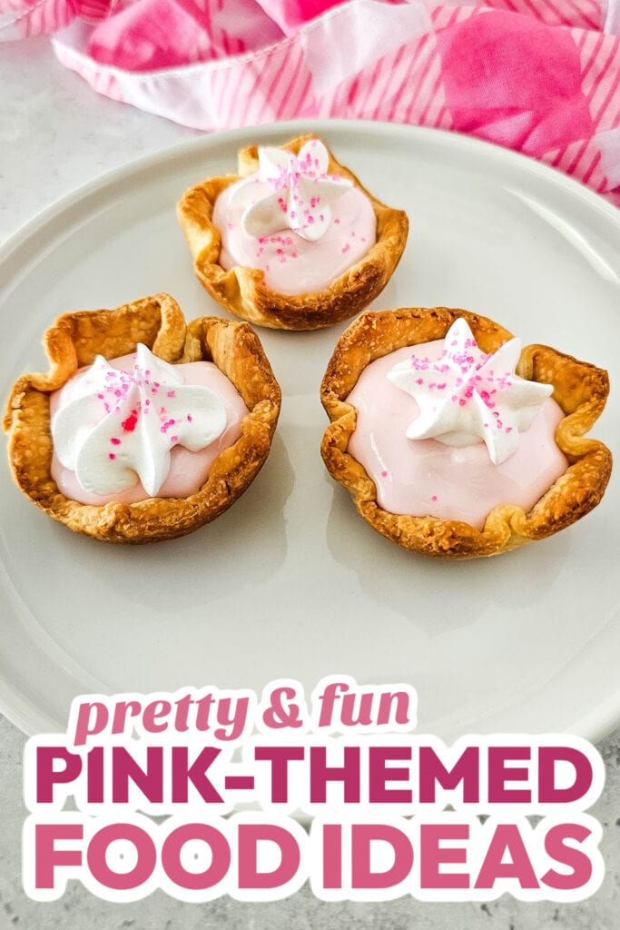Pink Food Ideas-Pink Lemonade Pie Bites