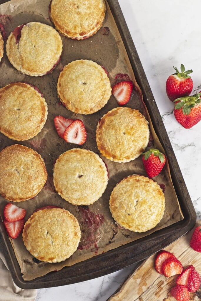 Strawberry Hand Pies Process Photo