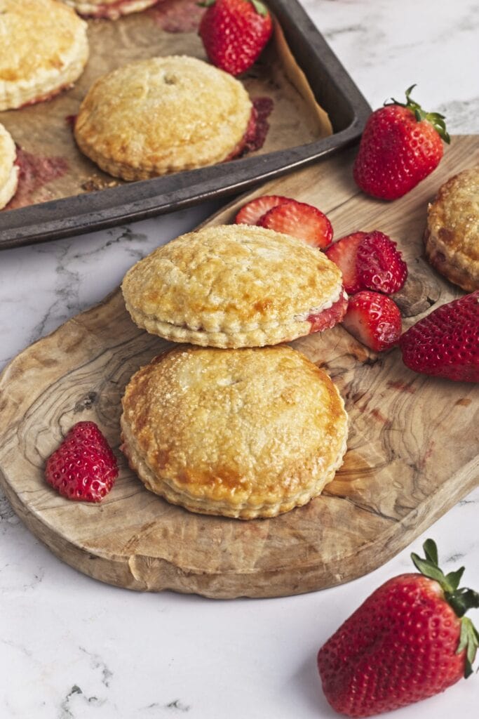 Strawberry Hand Pies Process Photo