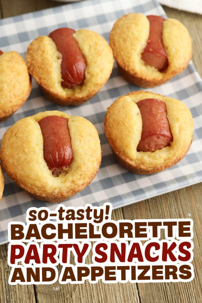 bachelorette party snacks- Corndog Mini Muffins