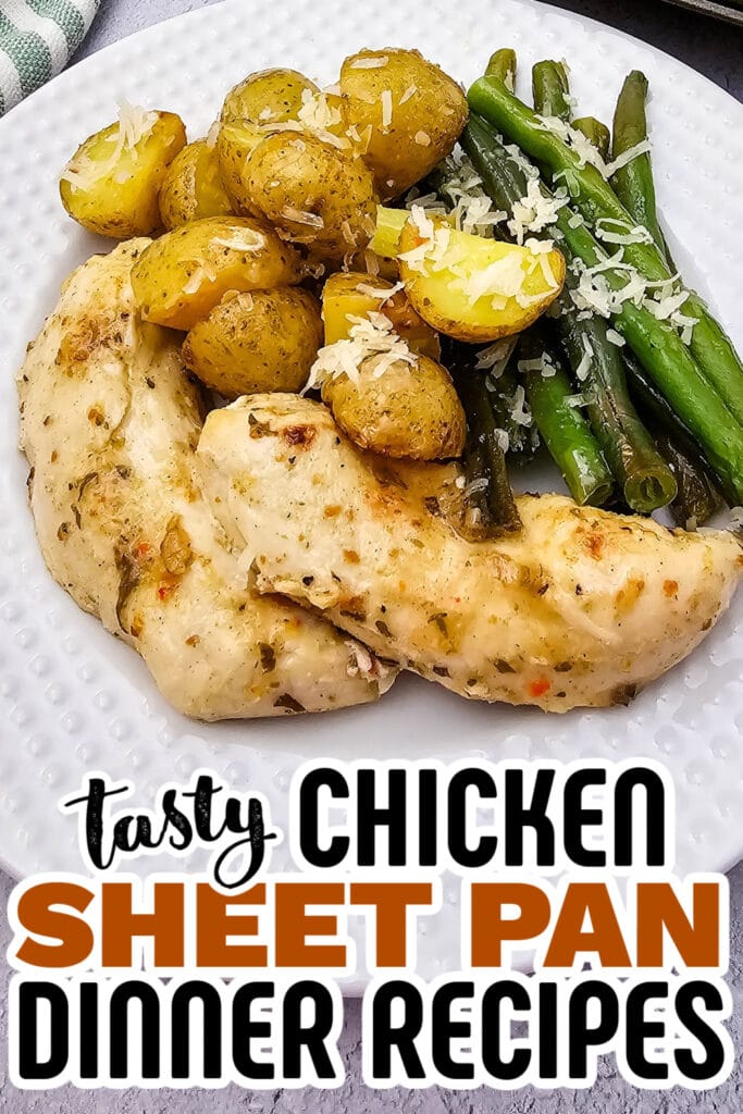 chicken sheet pan dinner - Sheet Pan Garlic Parmesan Chicken