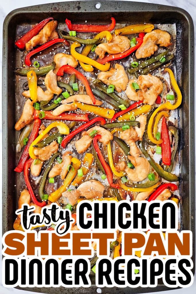 chicken sheet pan dinner - Sheet Pan Teriyaki Chicken and Peppers