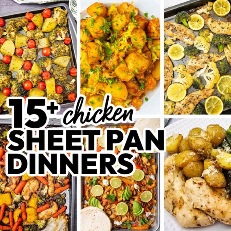 15+ Chicken Sheet Pan Dinner Recipes