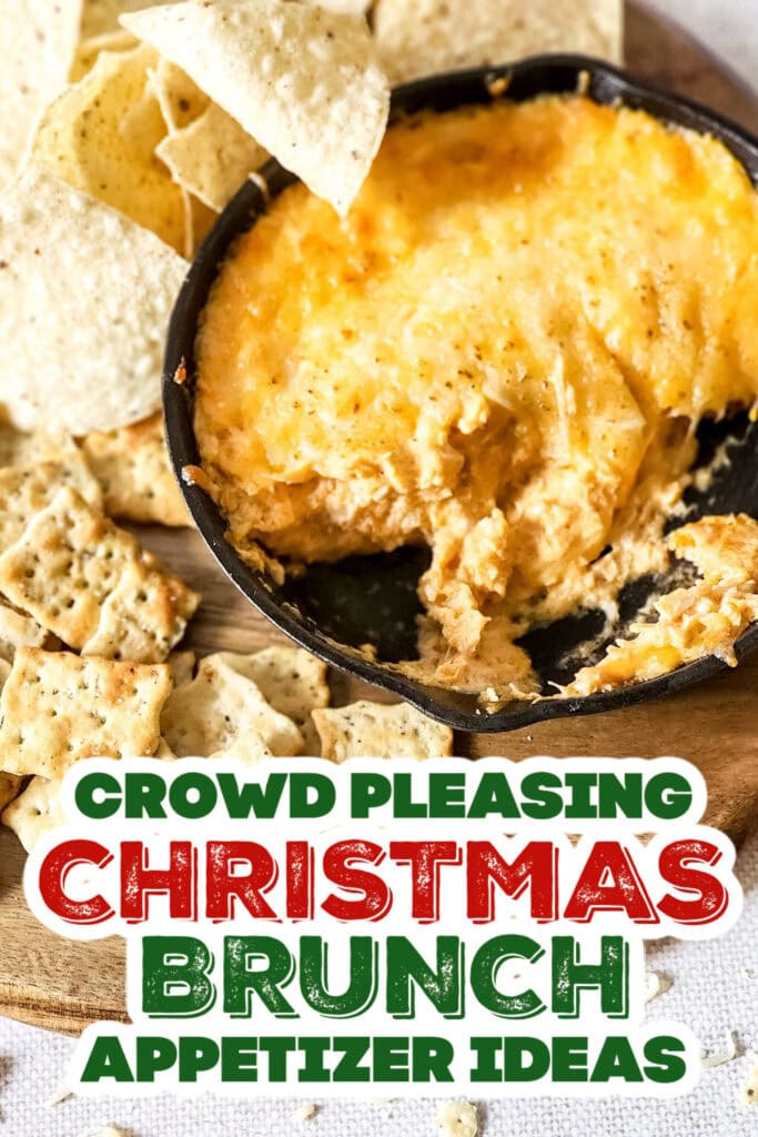 christmas brunch appetizer - Cheesy Buffalo Spicy Chicken Dip