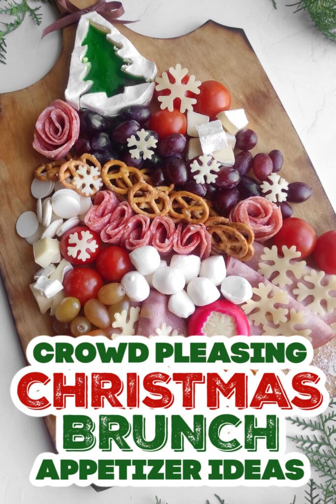 christmas brunch appetizer - Christmas Tree Charcuterie Board