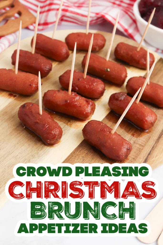 christmas brunch appetizer - Cranberry Cocktail Sausage