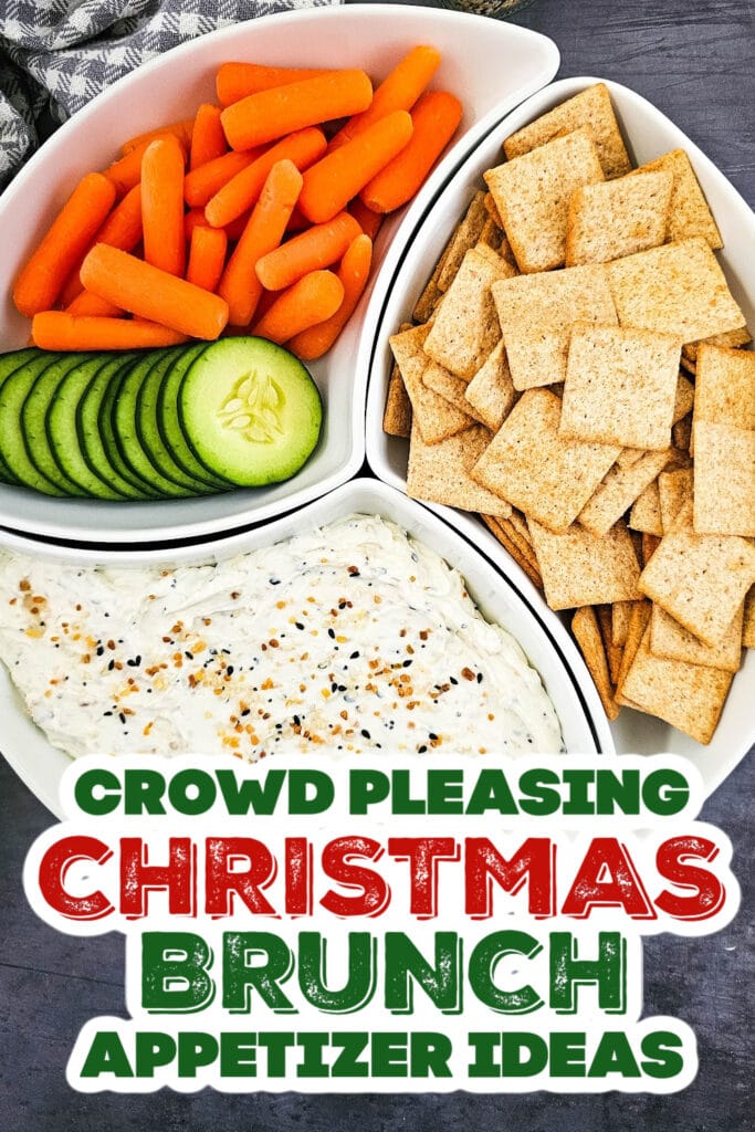 christmas brunch appetizer - Everything Bagel Dip