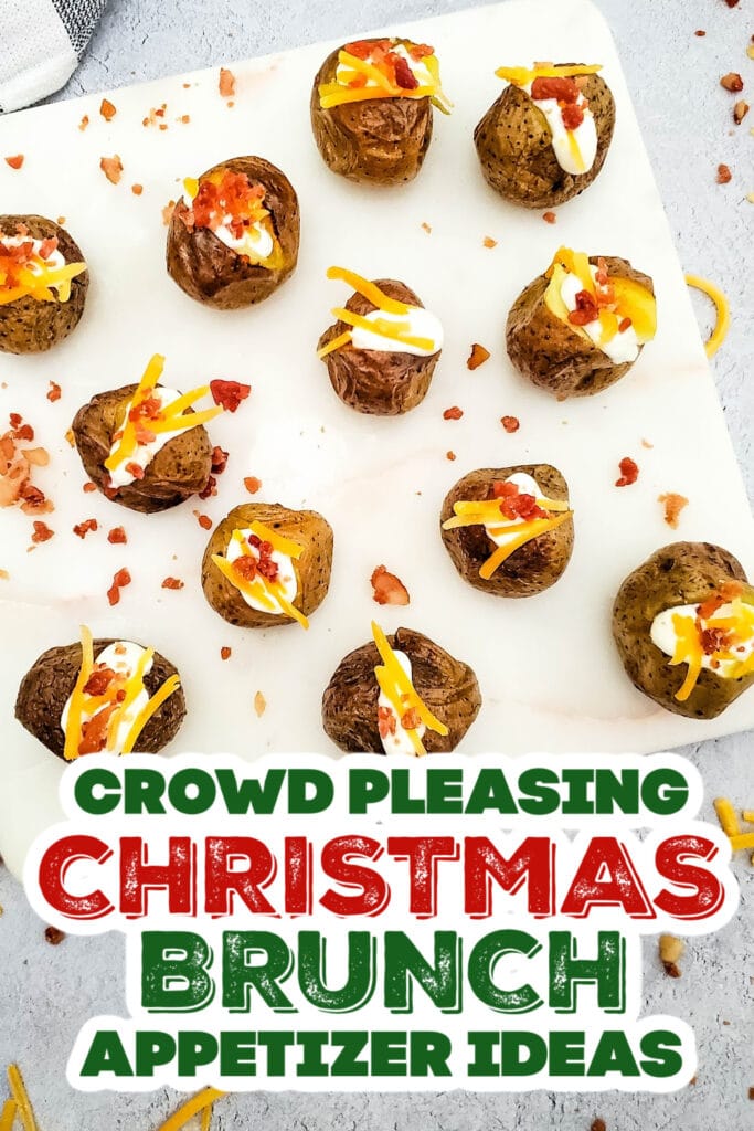christmas brunch appetizer - Mini Baked Potato Bites