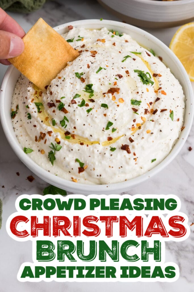christmas brunch appetizer - Whipped Feta Dip