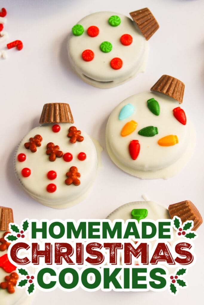 20+ Decorated Christmas Cookies 23 christmas cookies -Christmas Ornament Oreos