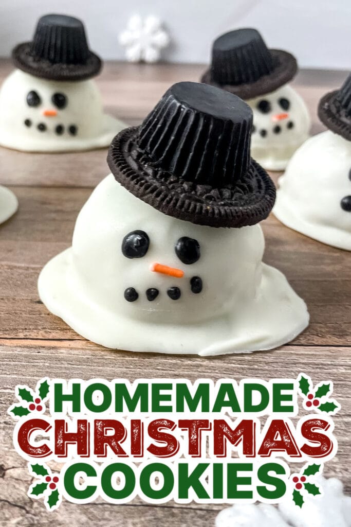 20+ Decorated Christmas Cookies 13 christmas cookies -Cookie Dough Snowman Truffles