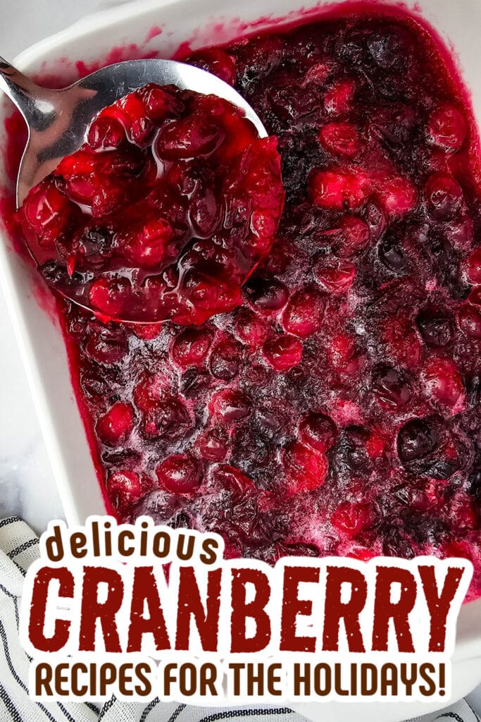cranberry recipes - Homemade Classic Cranberry Sauce