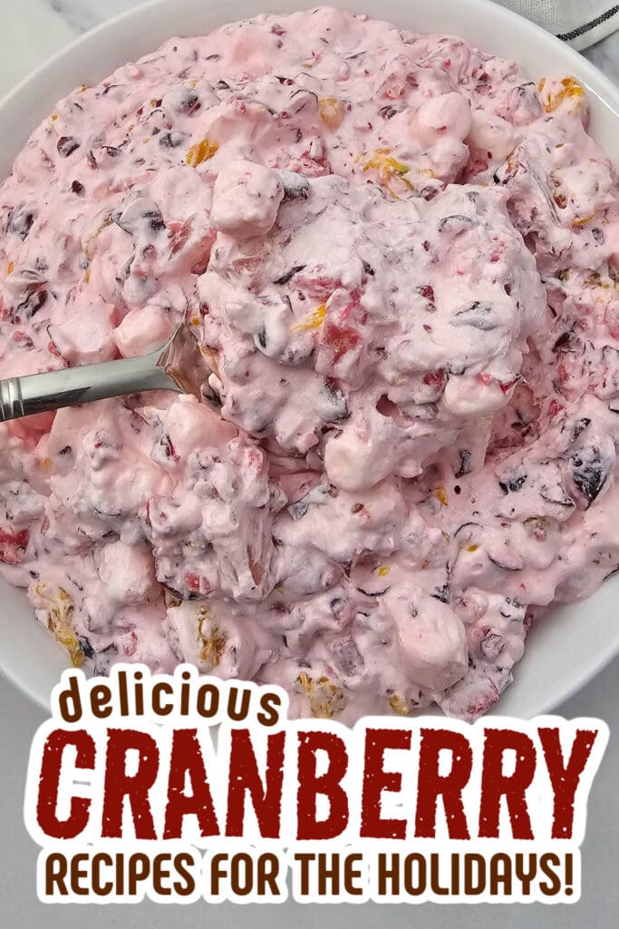 cranberry recipes - Millionaire Cranberry Salad
