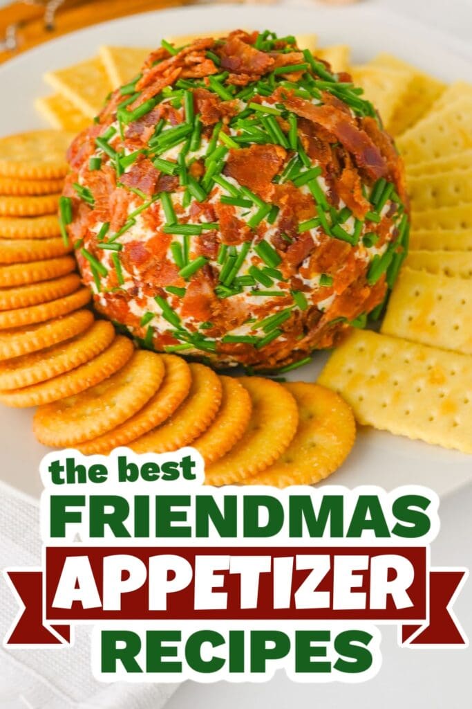 friendmas appetizers - Bacon Ranch Cheeseball (1)