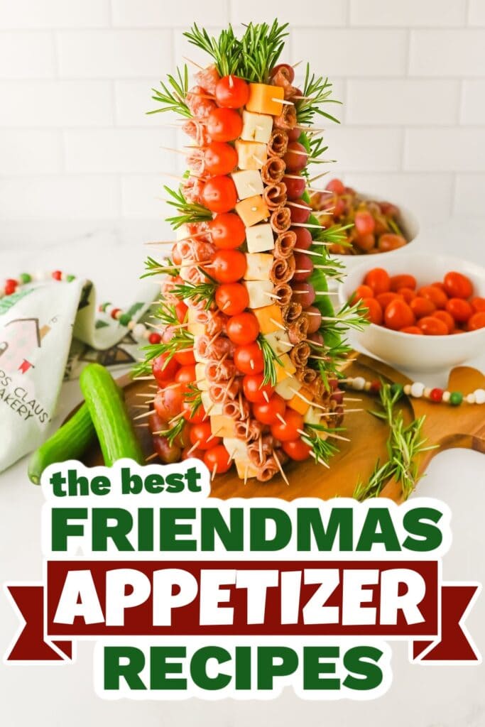 friendmas appetizers - Charcuterie Christmas Tree (1)