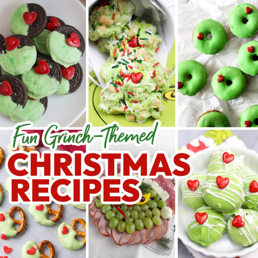 grinch christmas recipe featured image