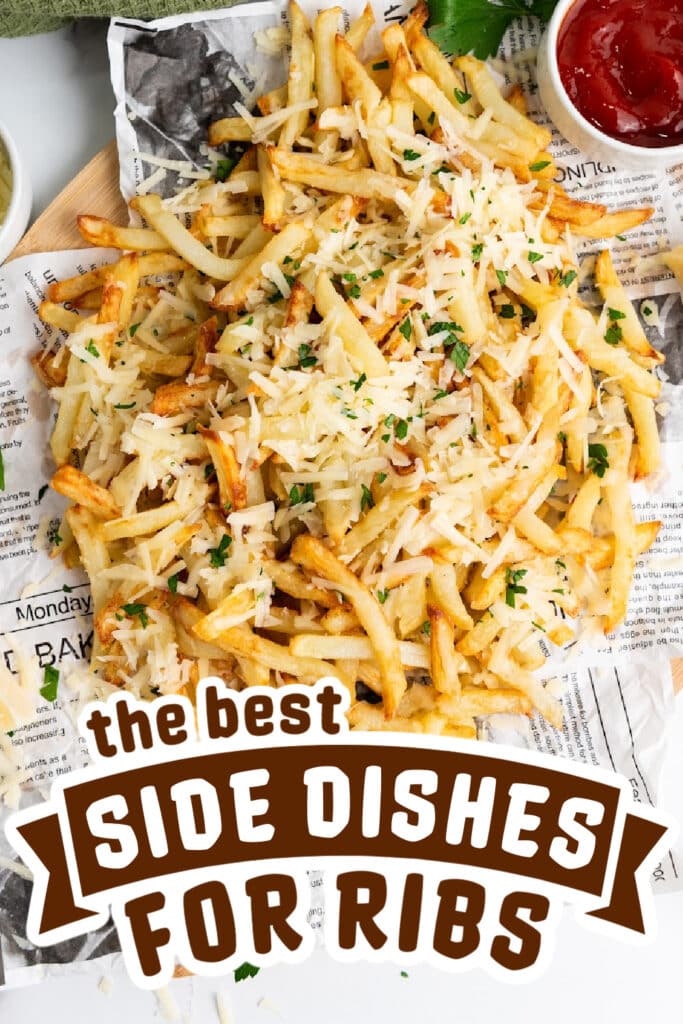 side dishes for ribs - Air Fryer Parmesan Truffle Fries