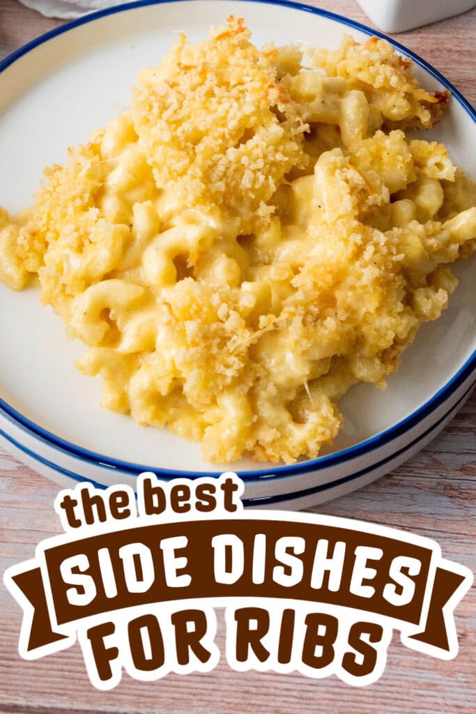 side dishes for ribs - Creamy Baked Mac and Cheese