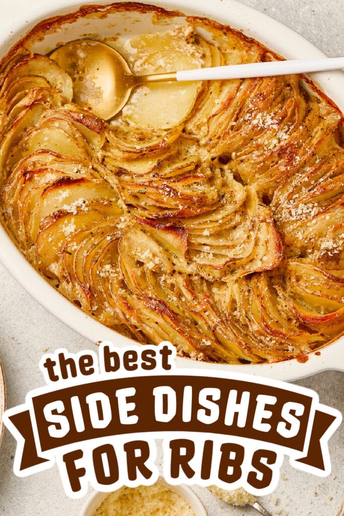 side dishes for ribs - Creamy Scalloped Potatoes