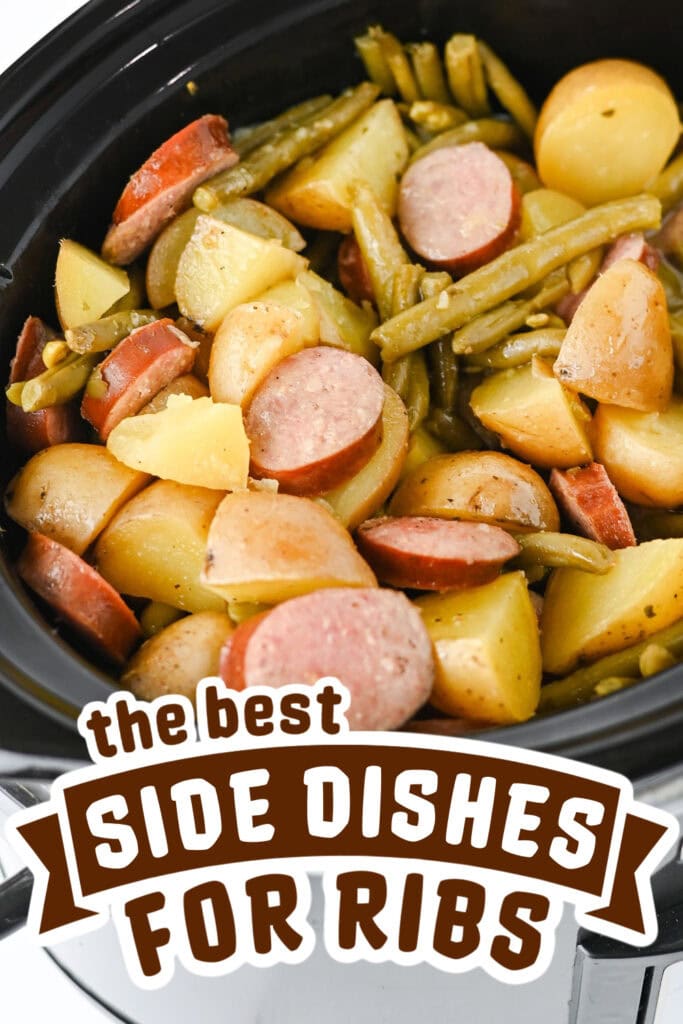 side dishes for ribs - Crockpot Swamp Potatoes