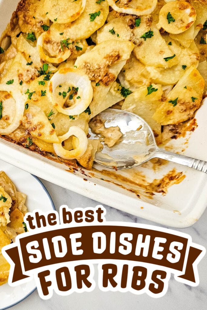 side dishes for ribs - French Onion Potato Bake