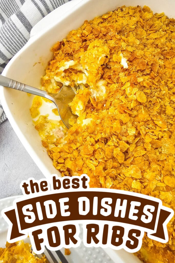 side dishes for ribs - Golden and Cheesy Party Potatoes