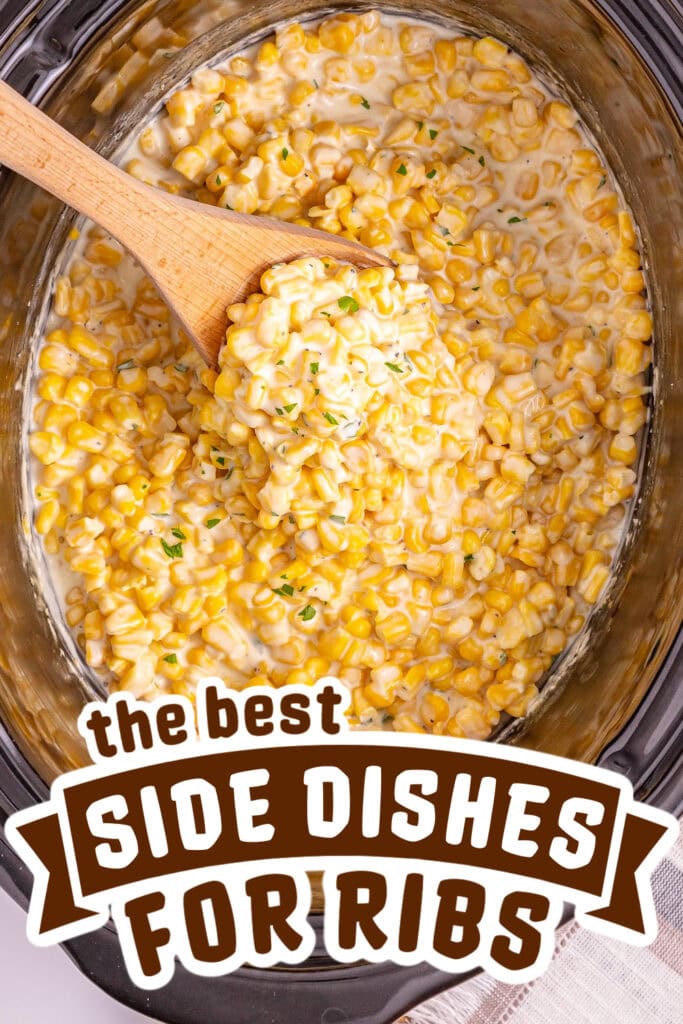 side dishes for ribs - Slow Cooker Creamed Corn
