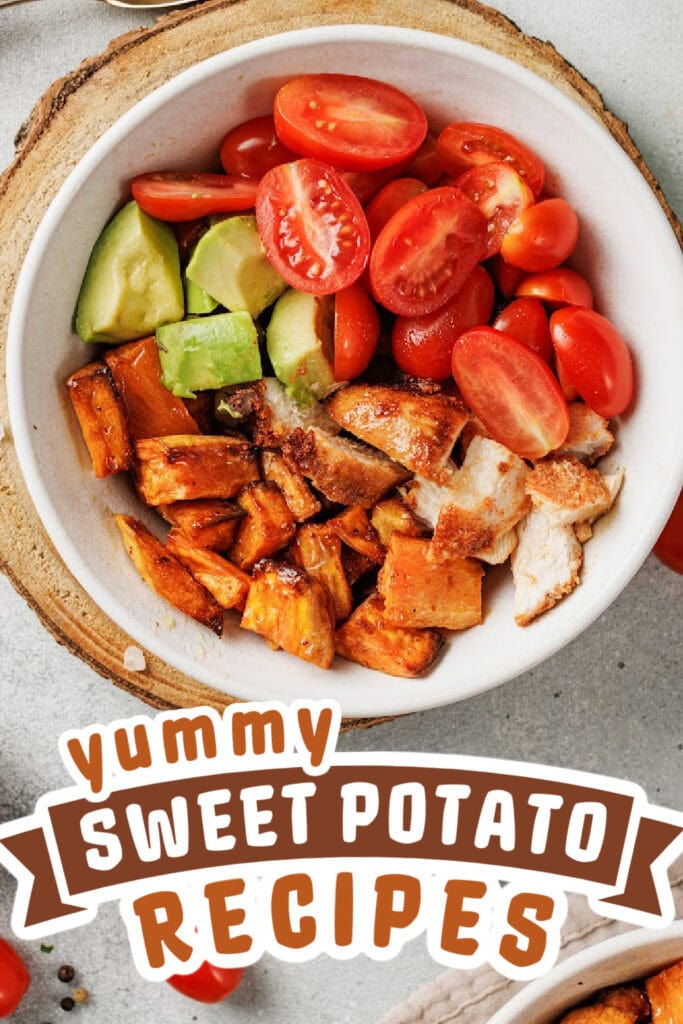 sweet potato recipes - Blackened Chicken and Sweet Potato Bowl