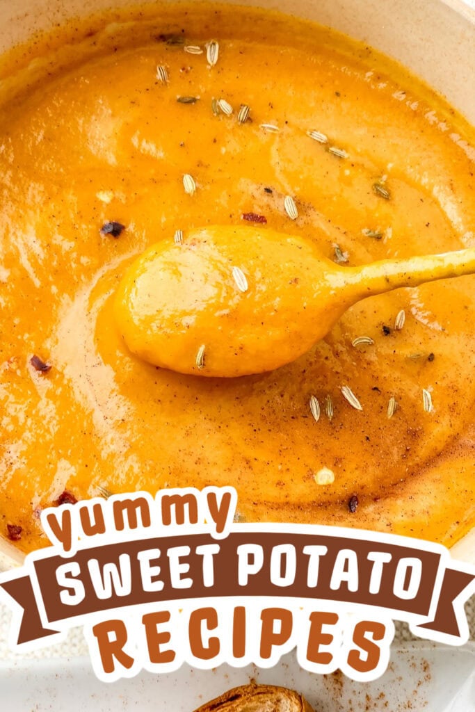 sweet potato recipes - Sweet Potato and Carrot Soup