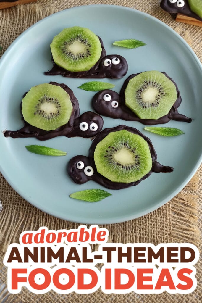 Animal-Themed Food Ideas-Kiwi Turtles