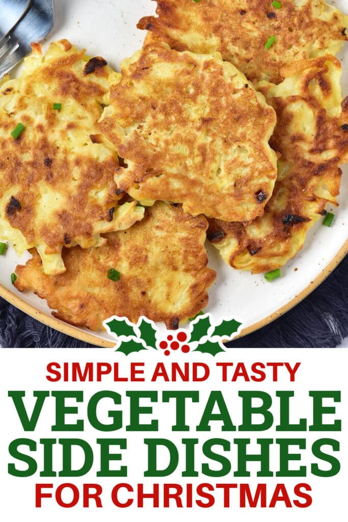 Christmas Vegetable Sides - Crispy Potato Latkes
