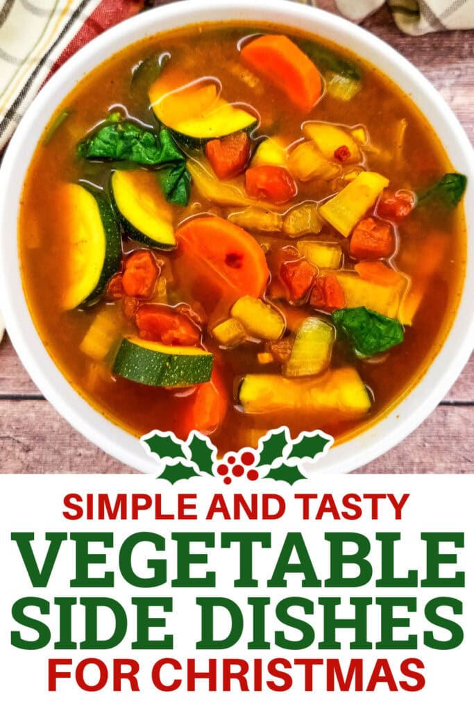 Christmas Vegetable Sides - Spiced Moroccan Vegetable Soup