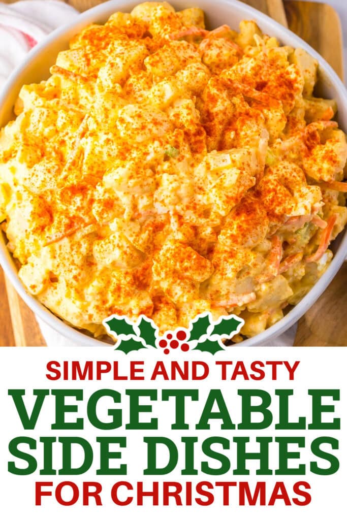 Christmas Vegetable Sides - amish potato salad