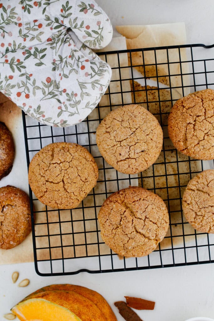 Brown Butter Pumpkin Cookies Process Photo
