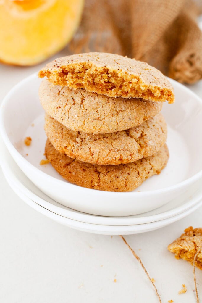 Brown Butter Pumpkin Cookies Process Photo