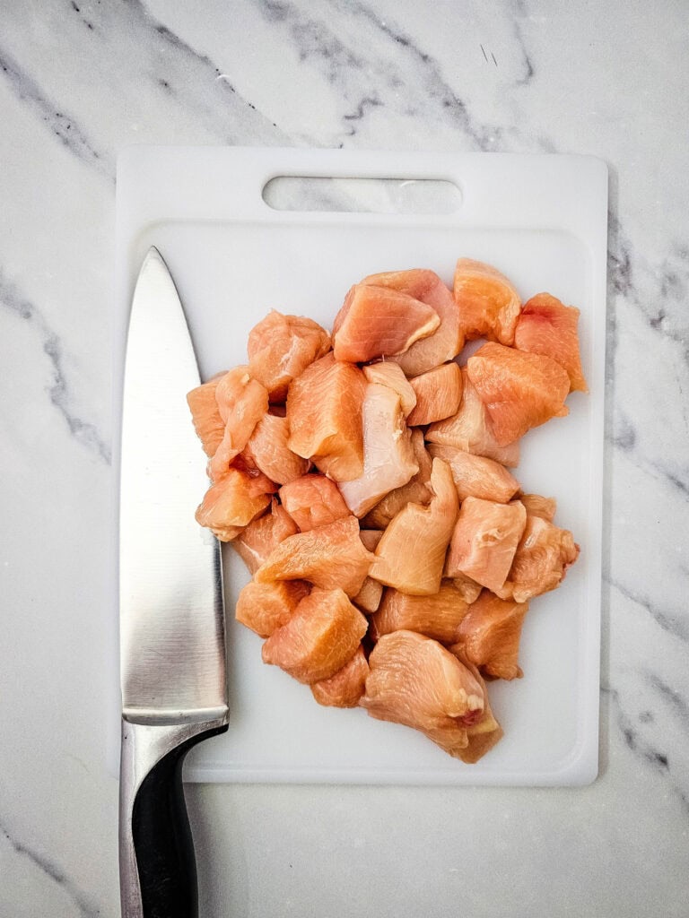 Sheet Pan Mozzarella Chicken Process Photo
