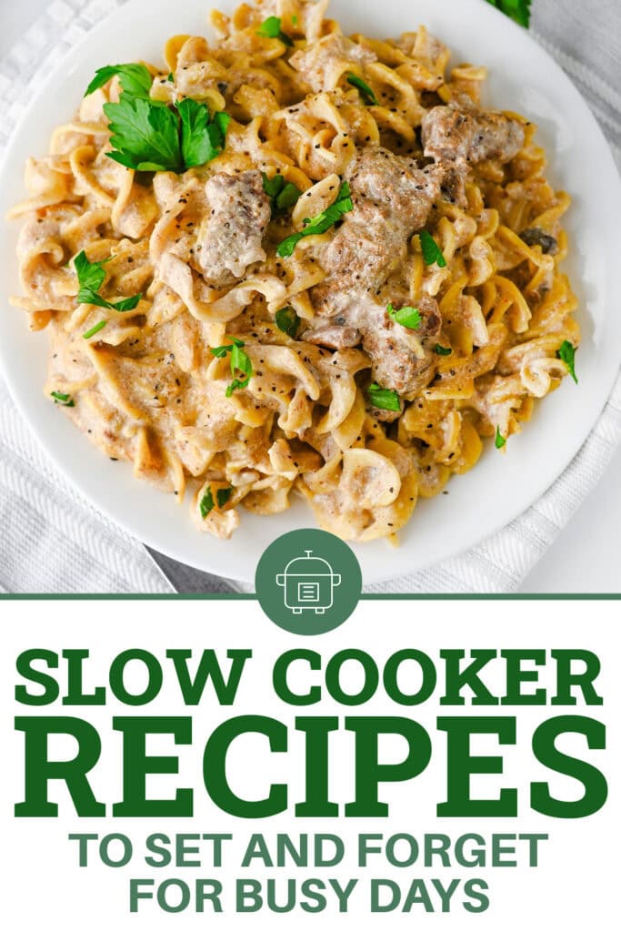 Slow Cooker Recipes - Crockpot Beef Stroganoff