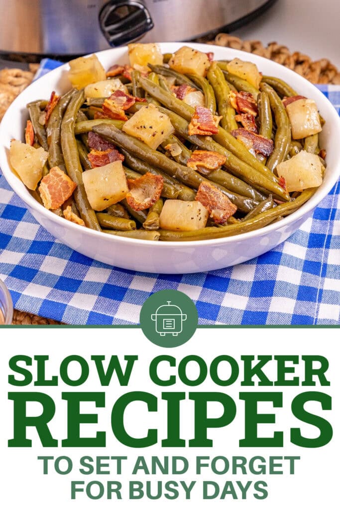 Slow Cooker Recipes - Slow Cooker Southern Green Beans