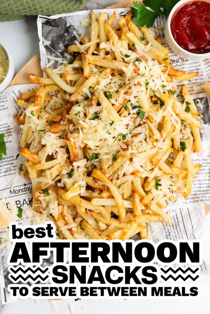afternoon snacks - Air Fryer Parmesan Truffle Fries