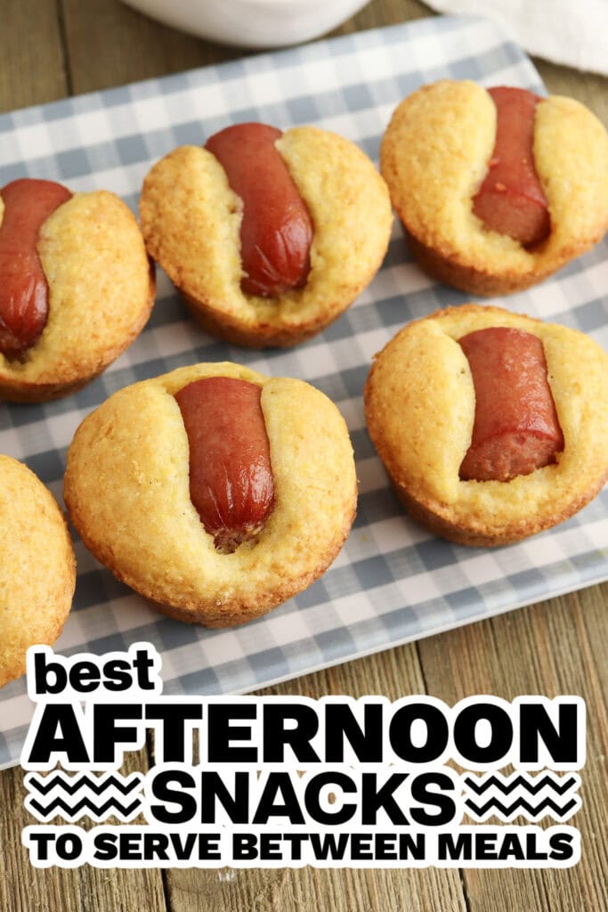 afternoon snacks - Corndog Mini Muffins