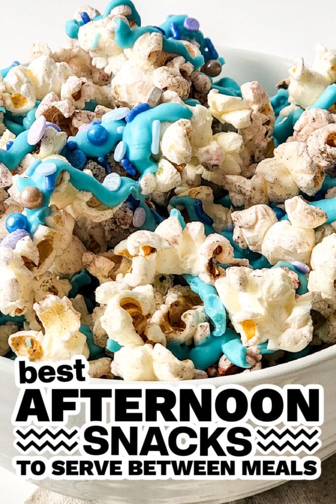 afternoon snacks - Little Mermaid Popcorn