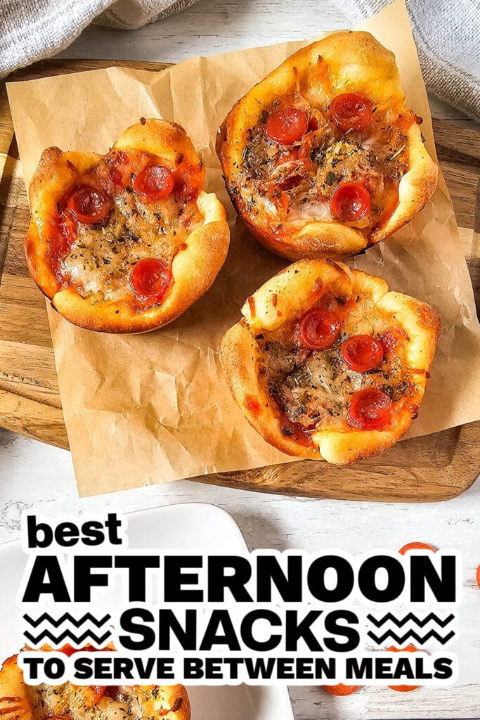 afternoon snacks - Pepperoni Pizza Puffs