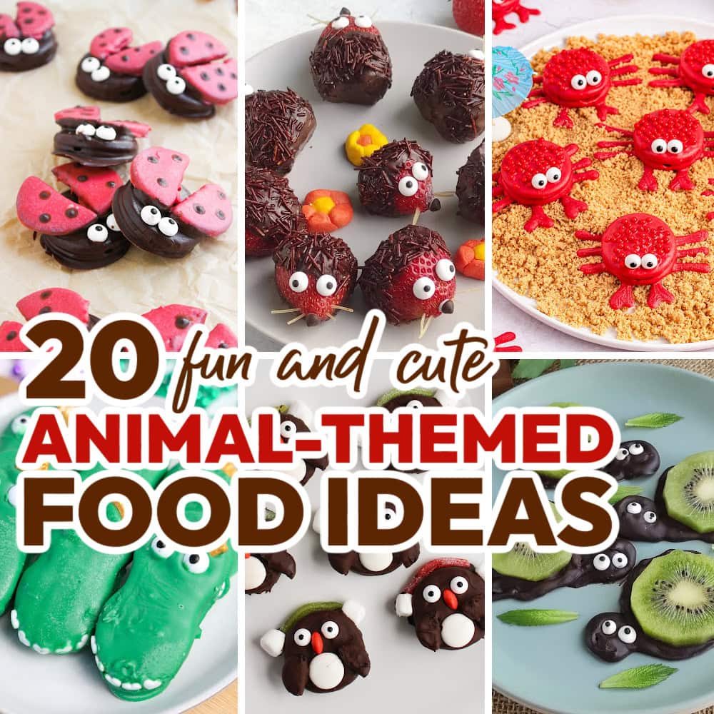 animal themed food ideas featured image