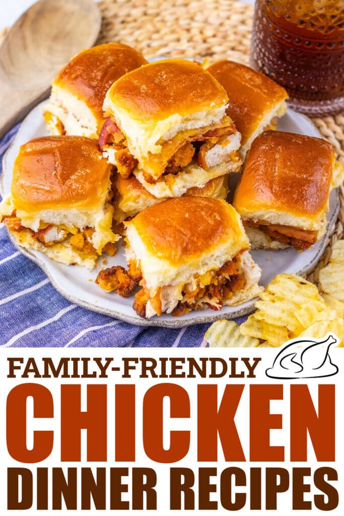 chicken dinner recipes - Maple Butter Chicken Bacon Sliders