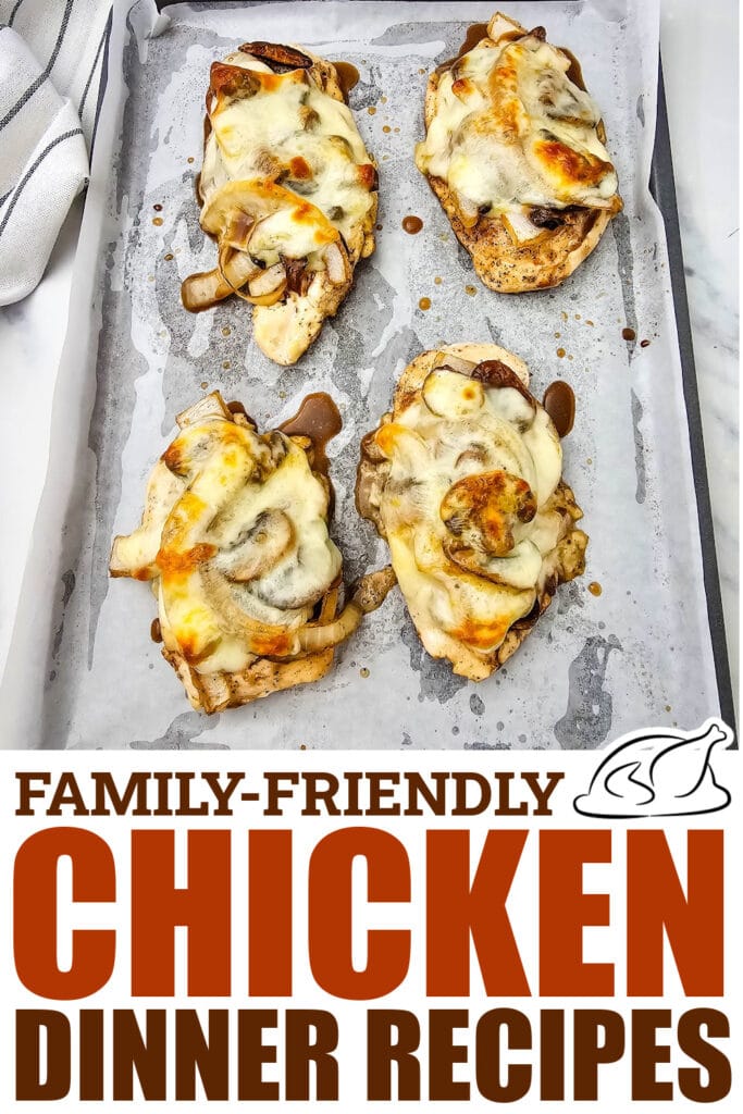 chicken dinner recipes - Sheet Pan Bourbon Smothered Chicken