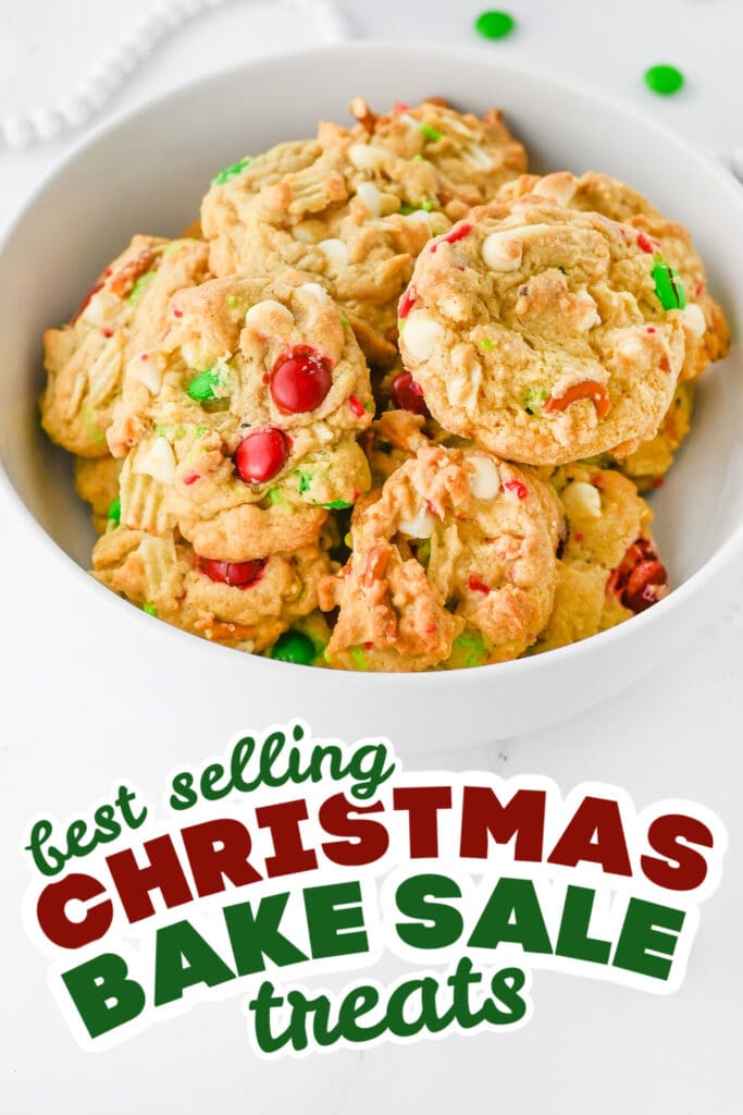 christmas bake sale treats - Christmas Kitchen Sink Cookies
