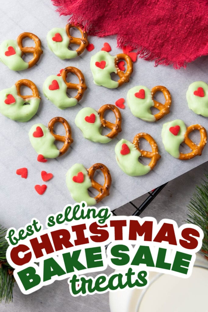 christmas bake sale treats - Christmas Pretzels