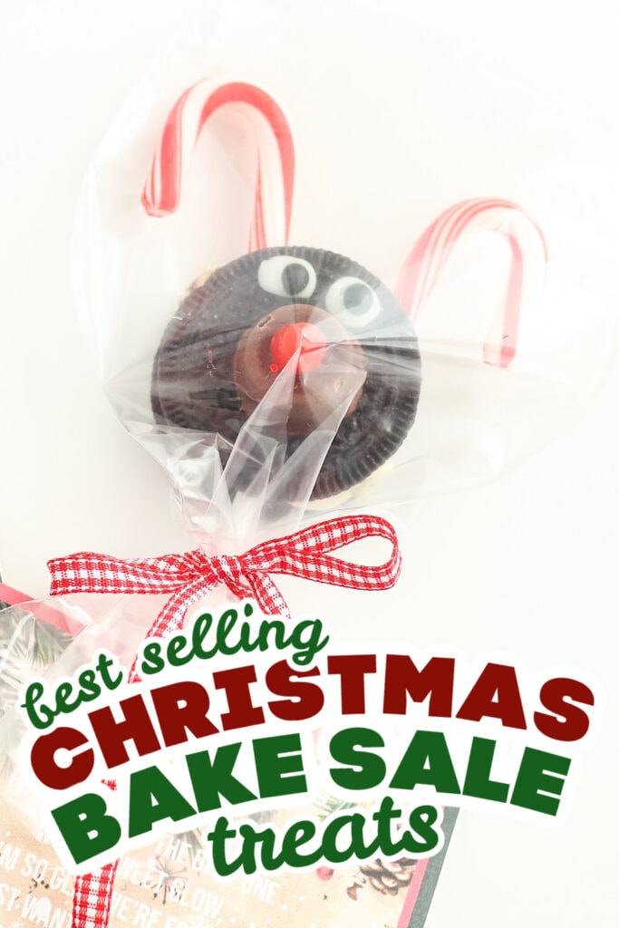 christmas bake sale treats - Reindeer Oreo Pops